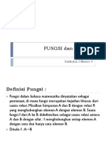 Kalkulus I 04 Fungsi