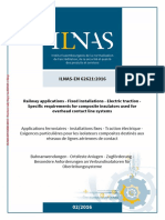 IEC 62621 Aisladores para Catenaria (Índice)