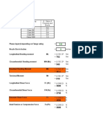 Nozzles Loads: Flange Rating β - Value of Columns and Drums