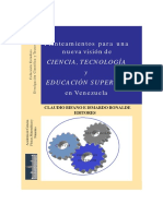 CIENCIA, TECNOLOGÍA y EDUCACIÓN SUPERIOR en Venezuela