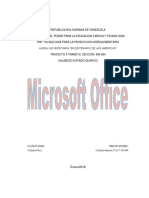 Informe Microsoft Office