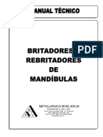 Britador de Mandibulas BM800 Pecas de Reposicao PDF