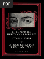 Intento de Psicoanalisis de Juana Ines