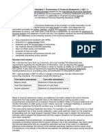 Ias1 International Accounting Standard 1: Presentation of Financial Statements or IAS 1 Is