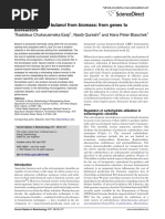 Bioproduction of Butanol From Biomass: From Genes To Bioreactors