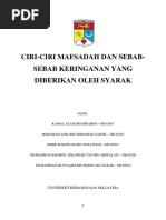 Ciri-Ciri Mafsadah Dan Sebab-Sebab Keringanan Yang Diberikan Oleh Syarak.