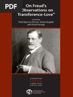 (Contemporary Freud) Fonagy, Peter_ Freud, Sigmund_ Hagelin, Aiban_ Person, Ethel Spector-On Freud's _Observations on Transference-love_-Karnac in Association With the International Psychoanalytical A