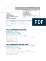 Caracteristicas de Osmosis Inversa