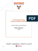 UV Curing Inkjet Issues