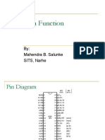 8086 Pin Function: By: Mahendra B. Salunke SITS, Narhe