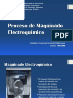 Proceso de Maquinado Electroquímico