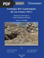 Boletin 146 - Geología Del Cuadrangulo de Las Lomas (10-C) PDF