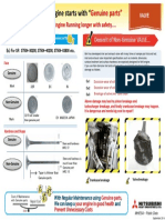 Mitsubishi Valve Genuine Parts