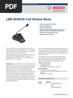 Call Station LBB443000