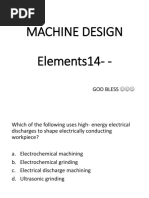 Machine Design Elements14 - : God Bless