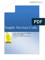 Supply Services Code (E)