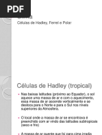 Aula 4B - Células de Hadley-Ferrel-Polar