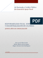 15 Años de Descentralizacion en Colombia PDF