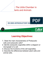 Cells: The Little Chamber in Plants and Animals: Eb 2005-Introductory Biology