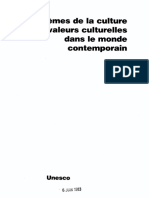 Problèmes de La Culture