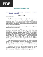 Jayne Y. YU, Complainant, Lazaro BONDAL, Respondent.: (A.C. No. 5534. January 17, 2005)