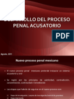 Desarrollo Del Proceso Penal Acusatorio