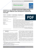 Dynamics of Oral Microbial Community Profiling During Severe Early Childhood Caries Development Monitored by Pcr-Dgge