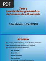 Levantamientos Gravimetricos Aplicaciones de La Gravimetria PDF