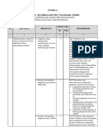 Ceklist UPT Peralatan Dan Lab