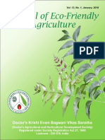 Journal of Eco-Friendly Agriculture