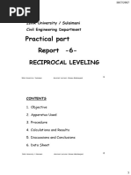 Practical 6 RECIPROCAL LEVELING PDF