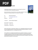 Sustainability Management and Reporting: The Role of Integrated Reporting For Communicating Corporate Sustainability Management