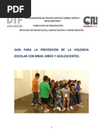 Guía de La Temática Violencia Escolar. Compilación, Selección y Redacción Martín Rolón Y Victor Lomelí