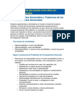 Técnicas Practicas Que Ayudan A Los Niños Con Problemas Sensoriales