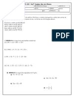 Av Dependência - 7º Ano