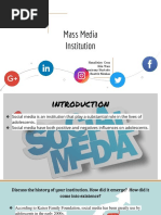 Mass Media Powerpoint