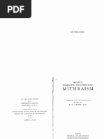 Geden Select Passages Illustrating Mithraism 1925 PDF