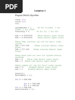 Program Duelist Algorithm: Lampiran A