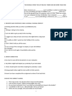 Modal Verbs Bachillerato Teoría y Ejercicios