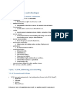 Topic 1 Requirements and Technologies: Client Requirements For Internet Connection