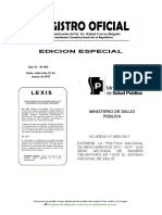 Política Nacional de Medicamentos 2017-2021