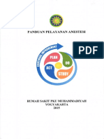 Panduan Pelayanan Anestesi RS PKU