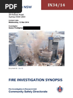 Fire Investigation Report Sample