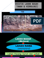 Pertemuan 4. Karakteristik Lahan Basah (Aspek Tanah & Hidrologi) - Z.titin.m