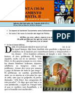 HORA SANTA Con San Pedro Julián Eymard. El Anonadamiento de La Eucaristía (36.b)