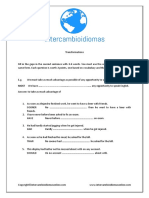 c1 Sentence Transformations Inversions