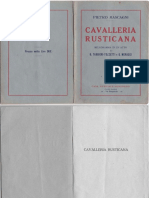 Cavalleria Rusticana - Pietro Mascagni