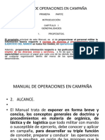 Manual de Operaciones en Campaña