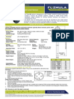 TLL13X Fozmula Liquid Level Sensor Data 8-6-33R2