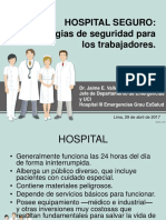 Hospital Seguro. Estrategias de Seguridad para Los Trabajadores .